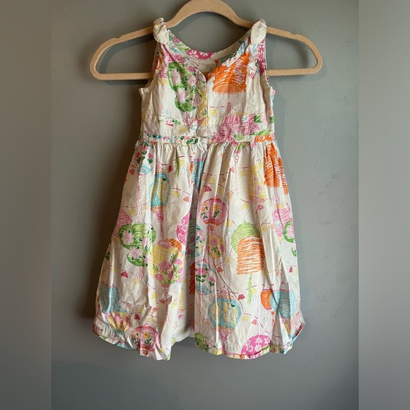 Lilly Pulitzer Vintage Lantern Glow in Dark Dress 6X - Picture 3 of 11